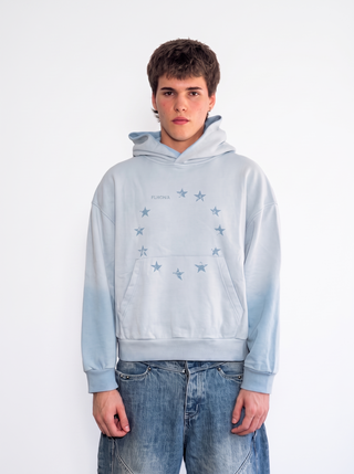 Faded Blue Hoodie sudadera azul desgastada - Floriach Archives - foto 2